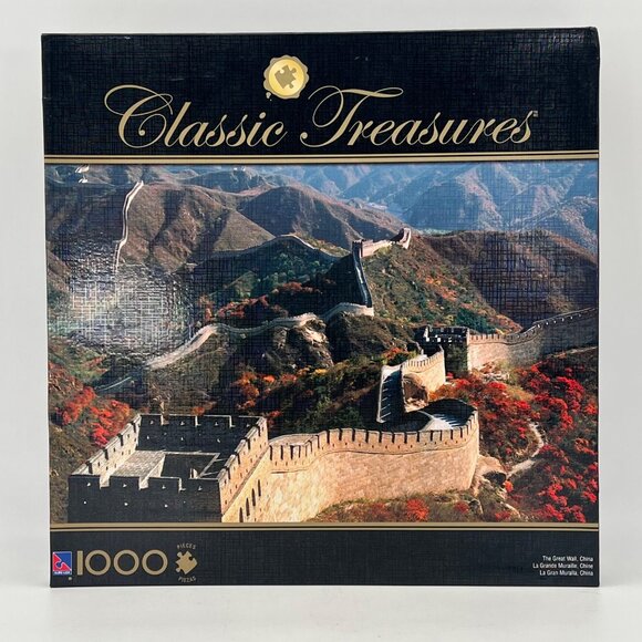 Sure-Lox Other - Great Wall Of China Classic Treasures 1000 Piece Puzzle By Sure-Lox 2009 Edition